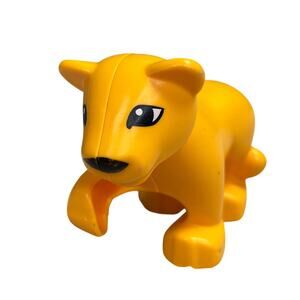 Lego Duplo Lion Cub Baby Animal Figure Chunky Accessory Replacement Paw Up